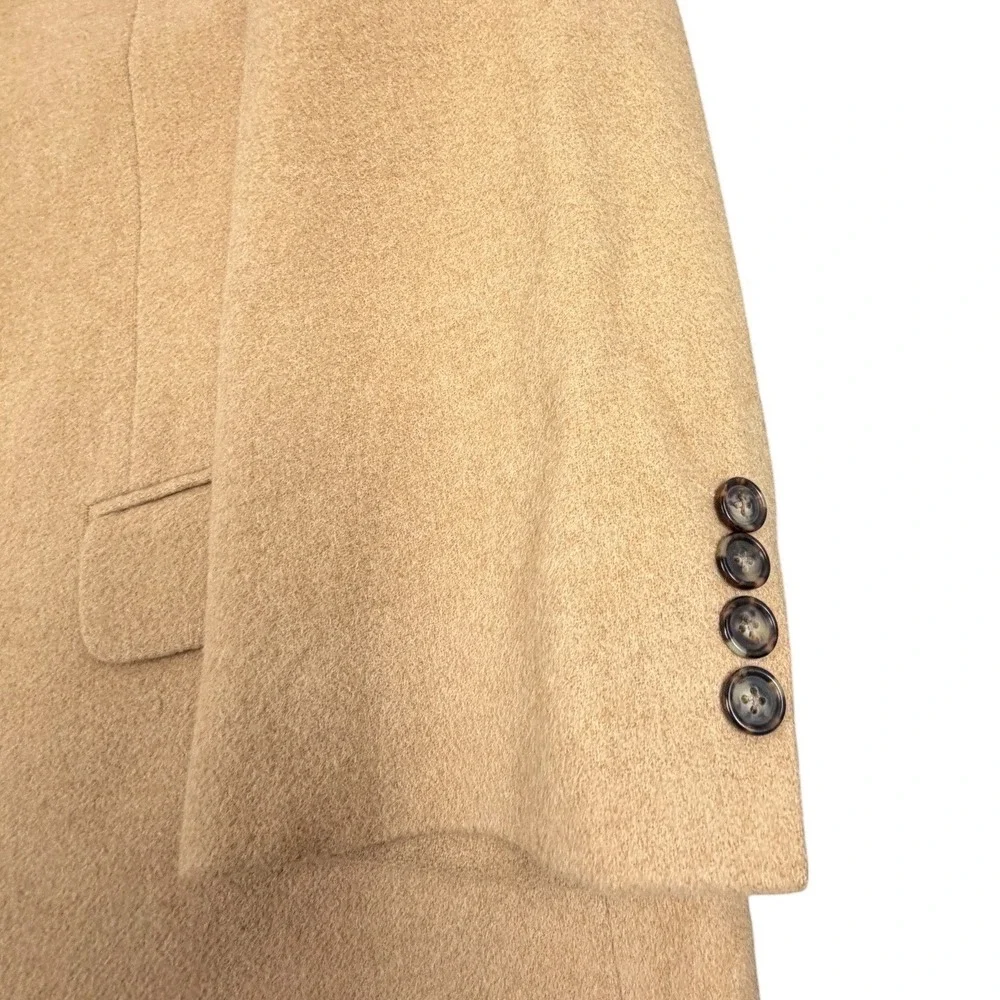 Ralph Lauren Mens Blazer Sport Coat Loro Piana 100% Camel Hair Tan 50R